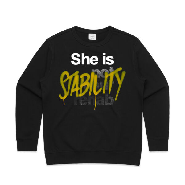 Stability - Womens Premium Crew Thumbnail