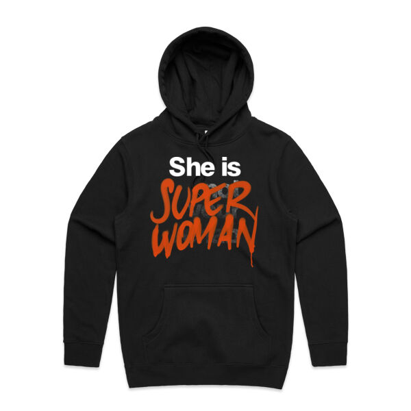 Superwoman - Mens Stencil Hoodie Thumbnail