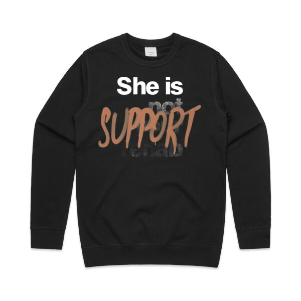 Support - Mens Premium Crew Thumbnail