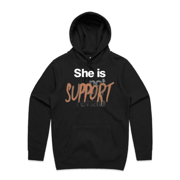 Support - Mens Stencil Hoodie Thumbnail