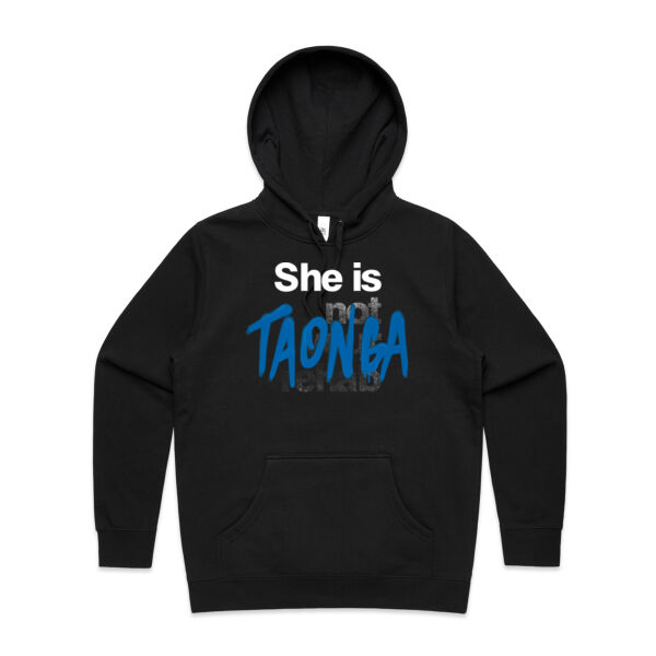 Taonga - Mens Staple T shirt - Womens Stencil Hood Thumbnail