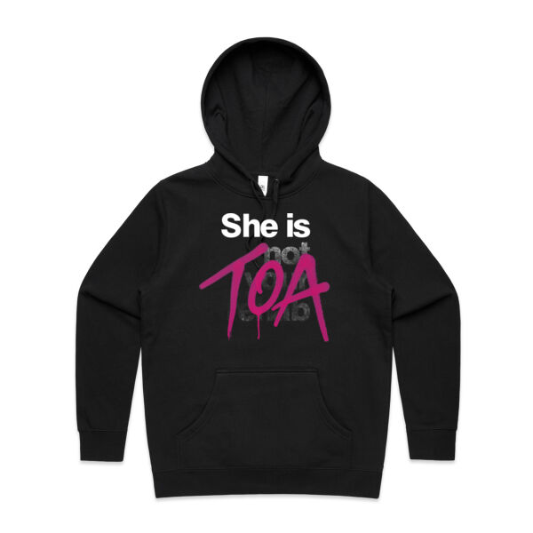 Toa - Womens Stencil Hood Thumbnail