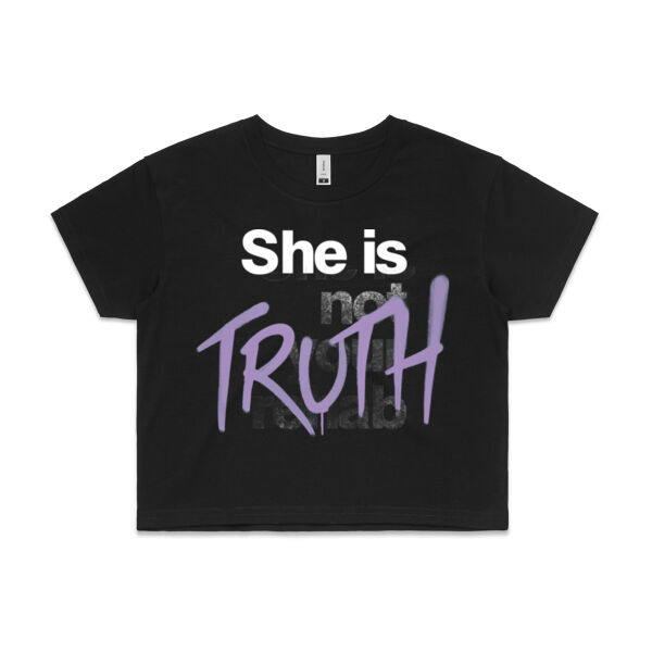 Truth - Womens Crop Tee Thumbnail