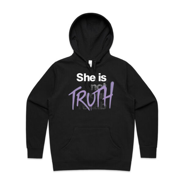 Truth - Womens Stencil Hood Thumbnail