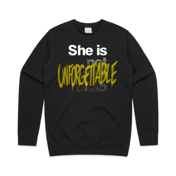 Unforgettable - AS Colour Mens Premium Crew Thumbnail