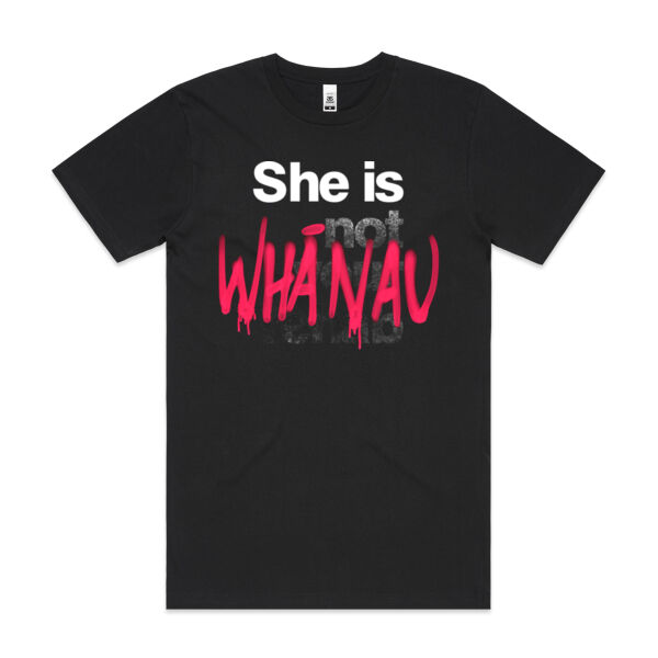 Whanau - Mens Block T shirt Thumbnail