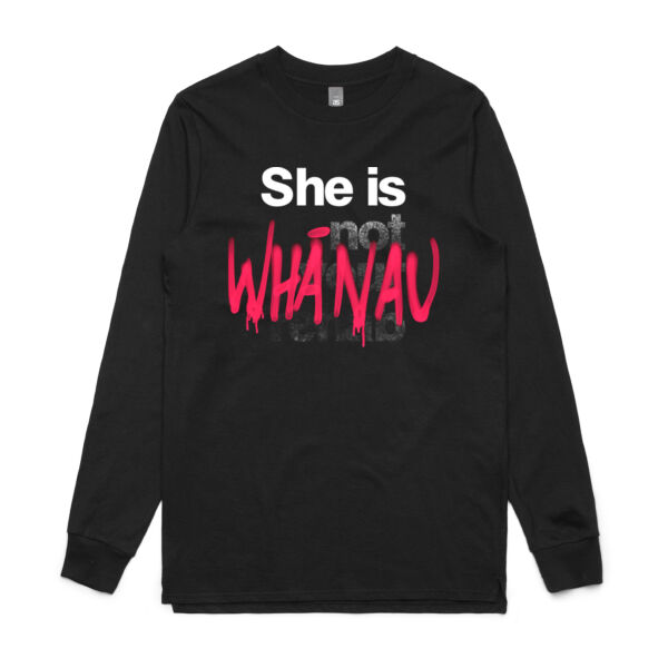 Whanau - Mens Base Longsleeve Tee Thumbnail