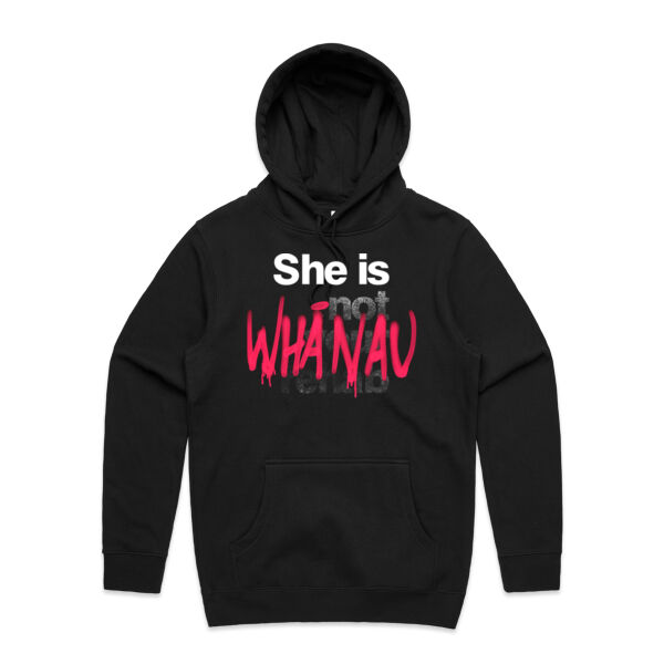 Whanau - Mens Stencil Hoodie Thumbnail