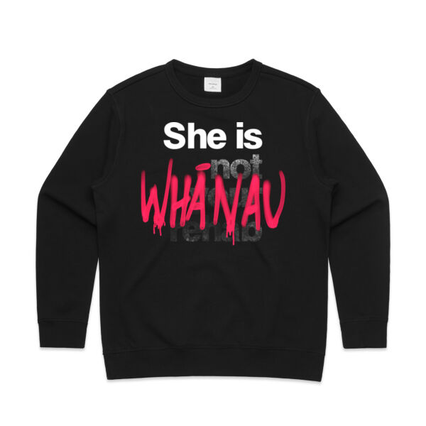 Whanau - Womens Premium Crew Thumbnail