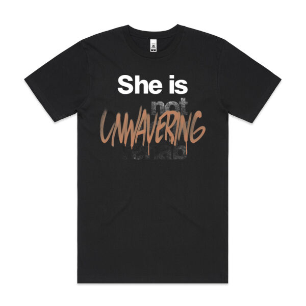 Unwavering - AS Colour Mens Block T shirt Thumbnail