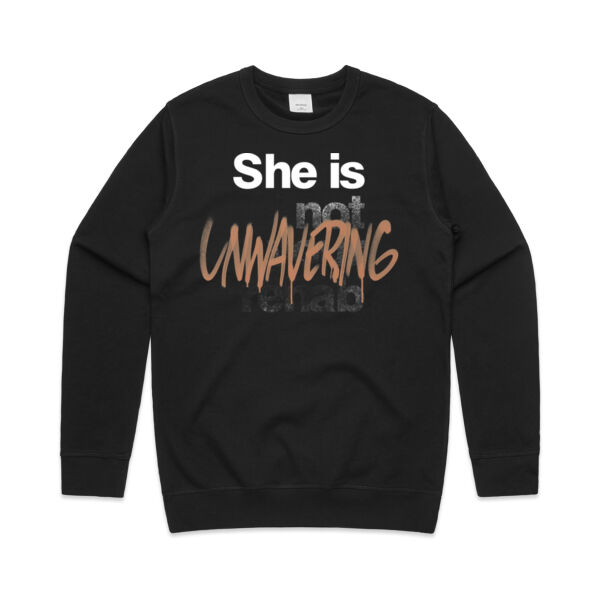 Unwavering - AS Colour Mens Premium Crew Thumbnail