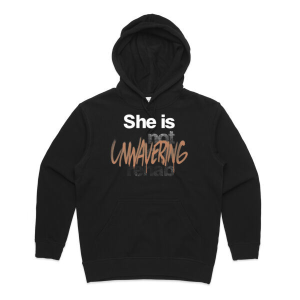 Unwavering - AS Colour Womens Premium Hood Thumbnail
