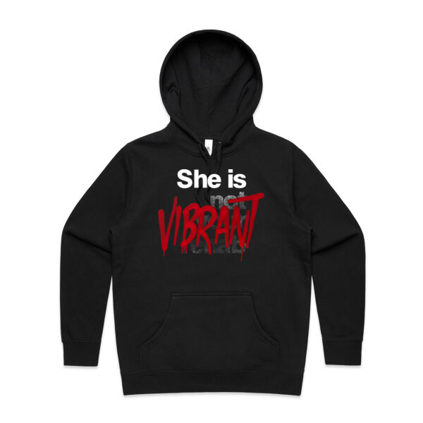 Vibrant - Womens Stencil Hood Thumbnail