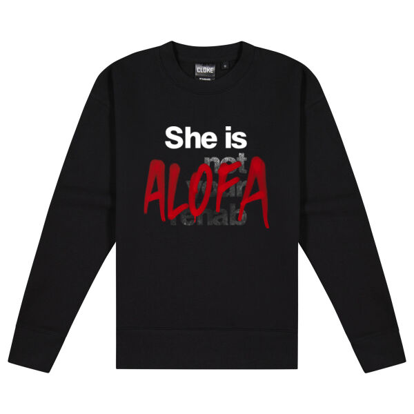 Alofa - Cloke Women's Standard Crew Neck Sweat Thumbnail