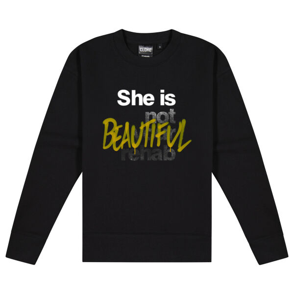 Beautiful - Cloke Women's Standard Crew Neck Sweat Thumbnail