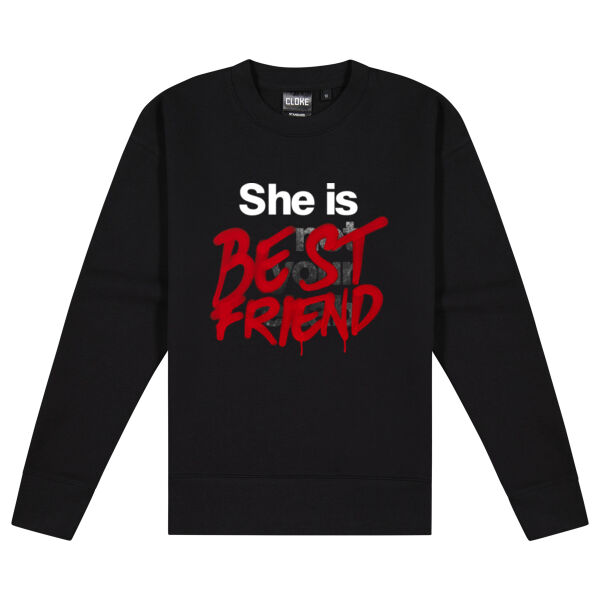 Best Friend - Cloke Women's Standard Crew Neck Sweat Thumbnail