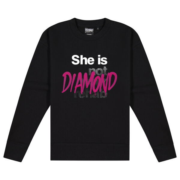 Diamond - Cloke Women's Standard Crew Neck Sweat Thumbnail