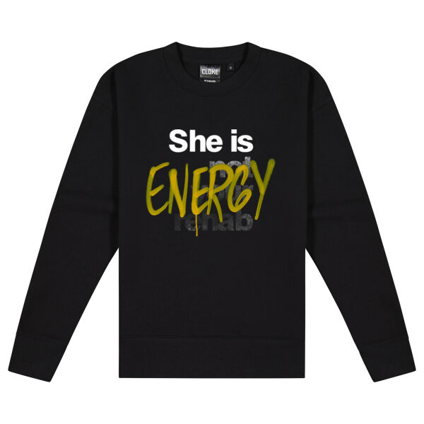 Energy - Cloke Women's Standard Crew Neck Sweat Thumbnail
