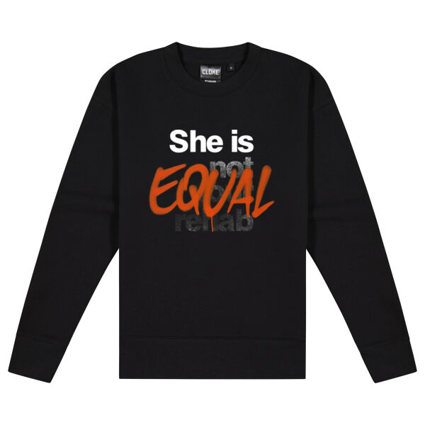Equal - Cloke Women's Standard Crew Neck Sweat Thumbnail