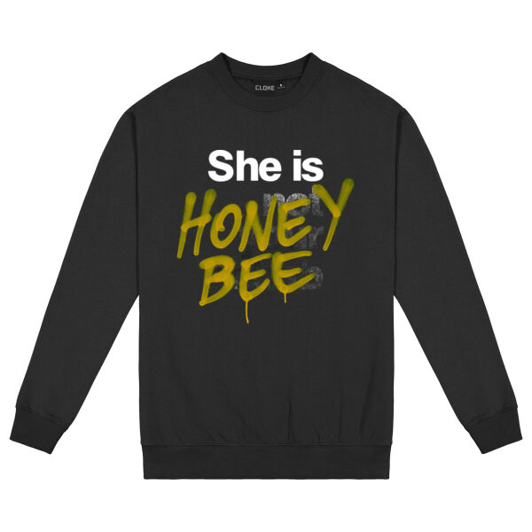 Honey Bee - Cloke Mens Standard Crew  Thumbnail