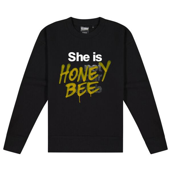 Honey Bee - Cloke Women's Standard Crew Neck Sweat Thumbnail