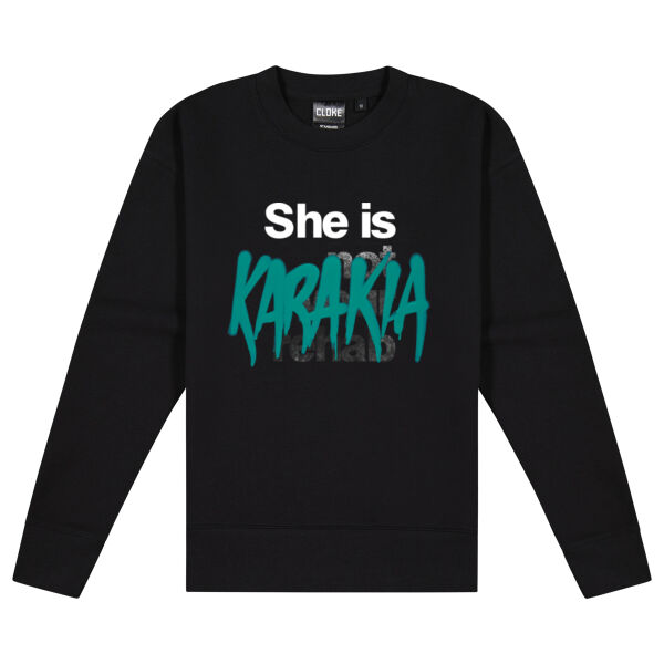 Karakia - Cloke Women's Standard Crew Neck Sweat Thumbnail