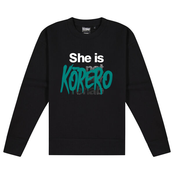 Korero - Cloke Women's Standard Crew Neck Sweat Thumbnail