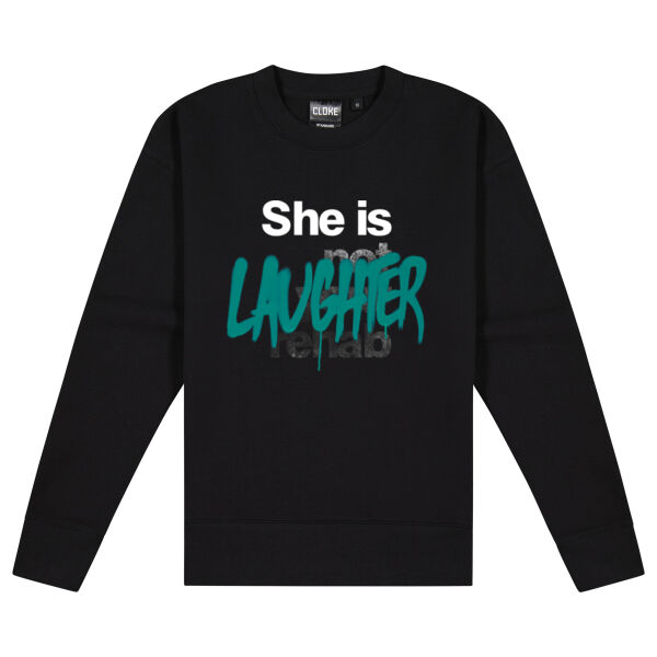 Laughter - Cloke Women's Standard Crew Neck Sweat Thumbnail