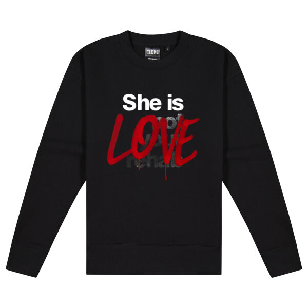 Love - Cloke Women's Standard Crew Neck Sweat Thumbnail