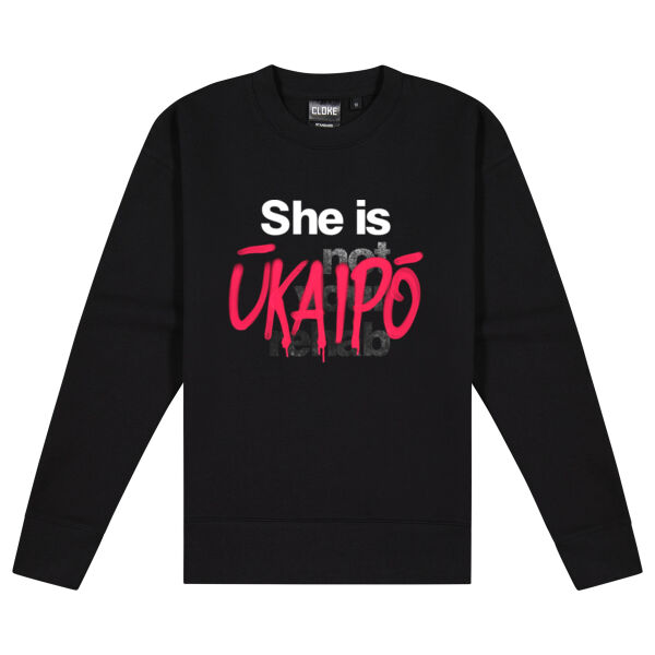 Ukaipo - Cloke Women's Standard Crew Neck Sweat Thumbnail