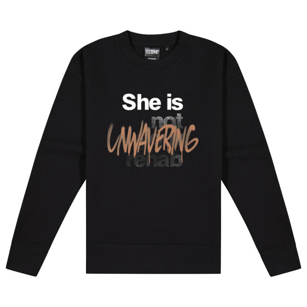 Unwavering - Cloke Women's Standard Crew Neck Sweat Thumbnail