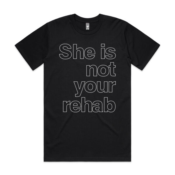 She is not your rehab outline - AS Colour Mens Classic Tee Thumbnail