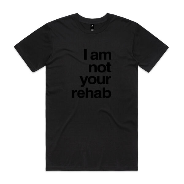 I am not your rehab - AS Colour Mens Staple T shirt Thumbnail