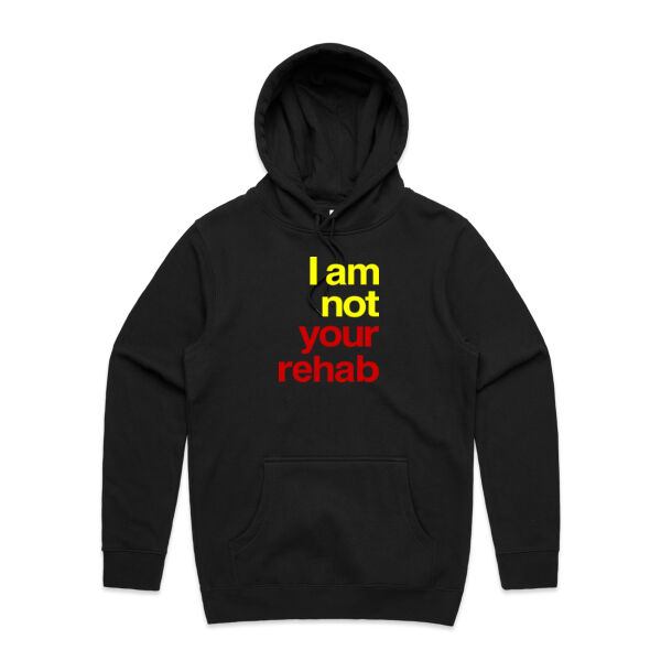 I am not your rehab - AS Colour Mens Stencil Hoodie Thumbnail