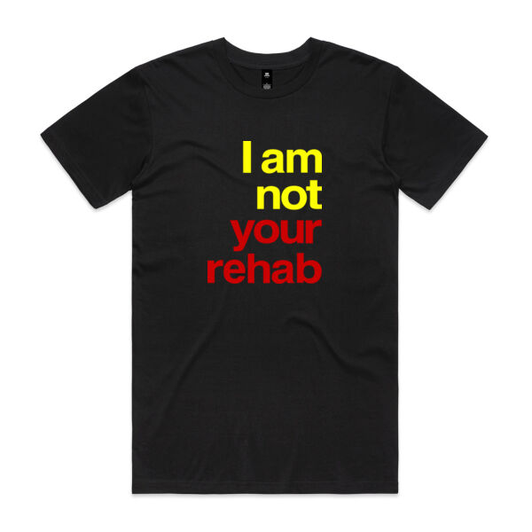 I am not your rehab - AS Colour Mens Staple T shirt Thumbnail